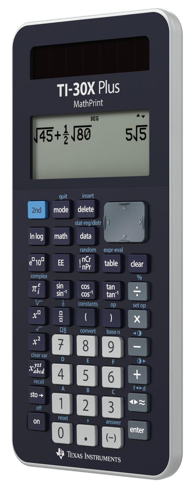 TEXAS INSTRUMENTS TI-30X Plus MathPrint™ Wissenschaftlicher Taschenrechner schwarz