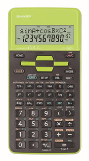 SHARP EL-531TH Schulrechner grün