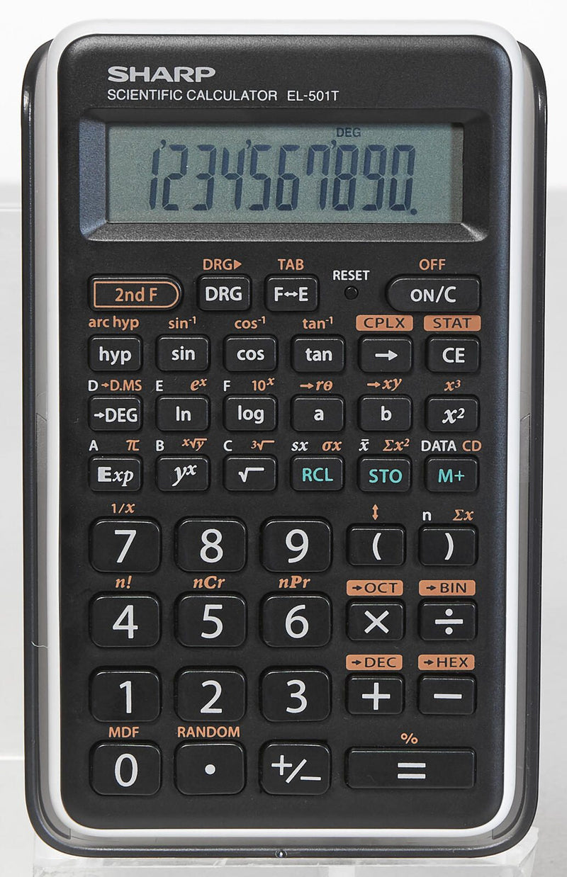 SHARP Schulrechner EL-501T weiß