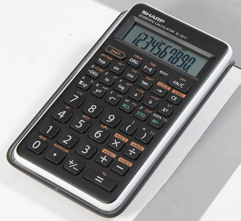SHARP Schulrechner EL-501T weiß