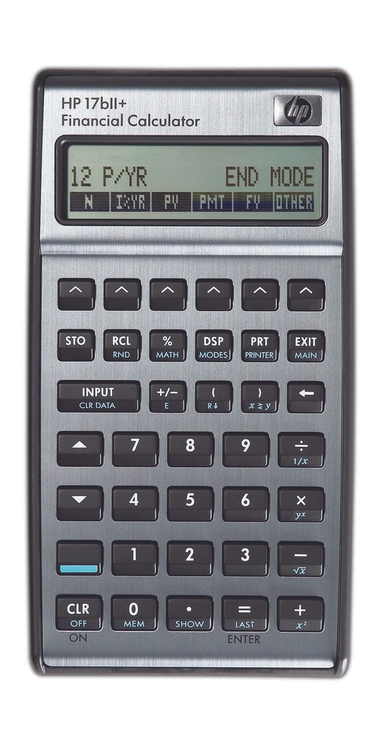 HP Finanzrechner 17BII+ INT