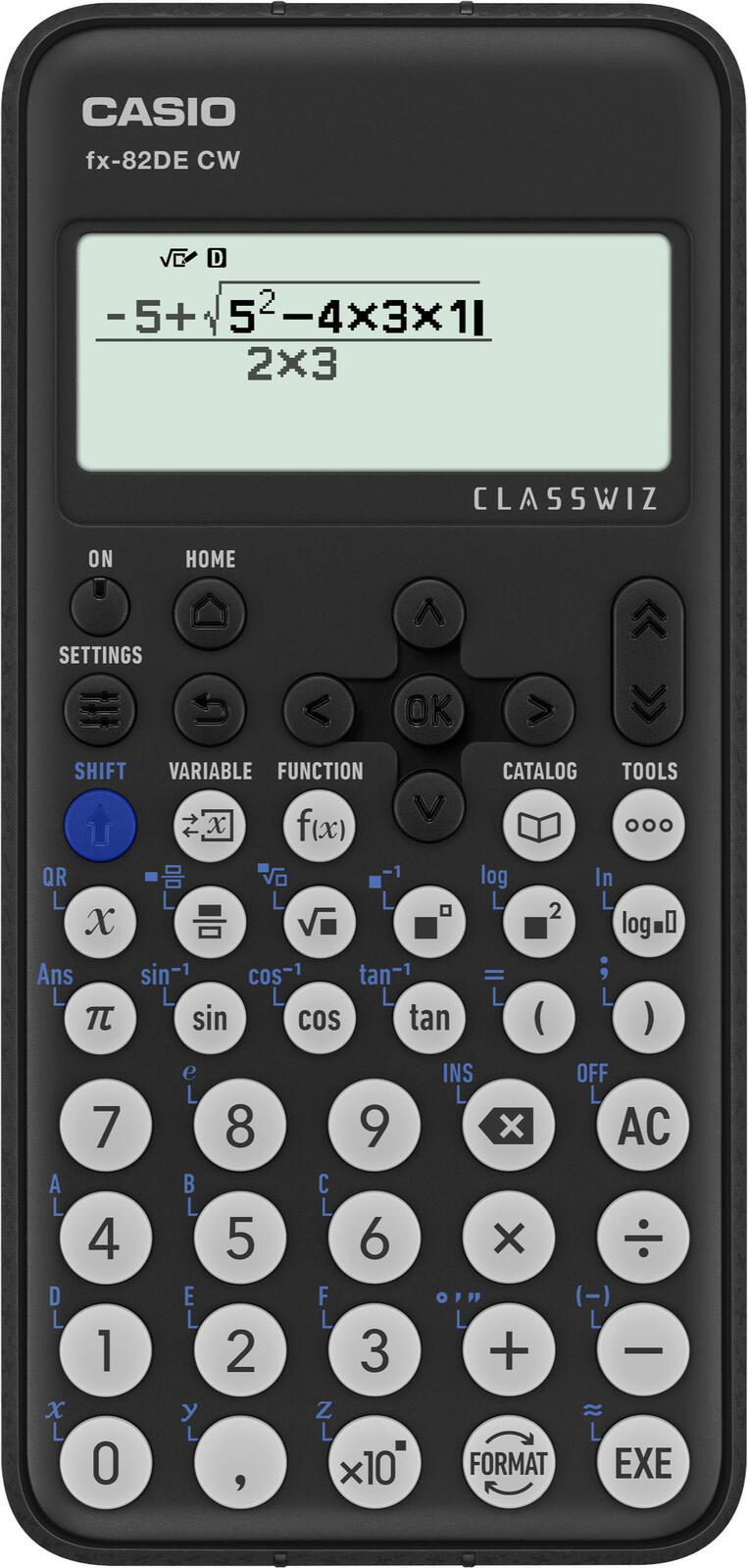 CASIO Schulrechner FX-82DE CW