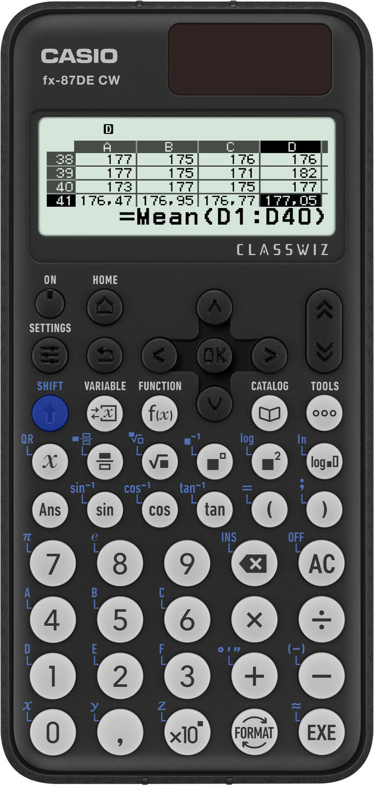 CASIO Schulrechner FX-87DE CW