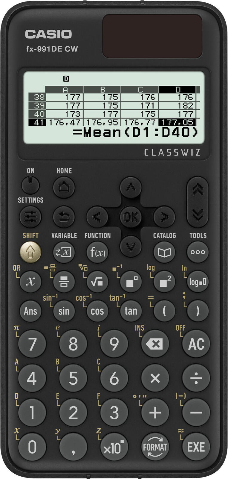 CASIO Schulrechner FX-991DE CW