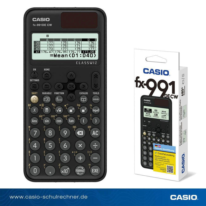 CASIO Schulrechner FX-991DE CW