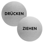 DURABLE Piktogramm Drücken 6.5 cm