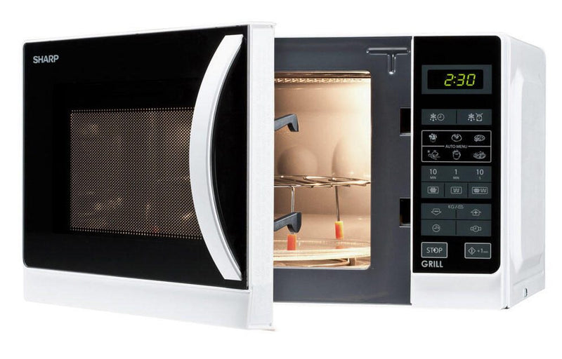 SHARP Mikrowelle R-642 Ww weiß