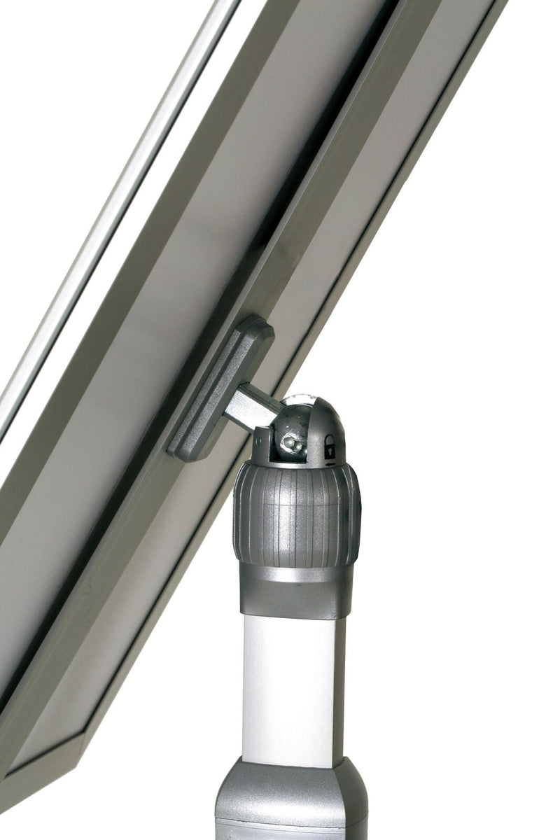 update displays Infoständer DIN A4 1-Fach silber
