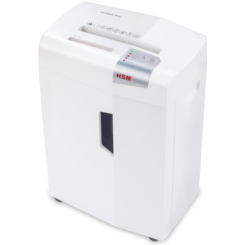 HSM Aktenvernichter shredstar X15 - Sicherheitsstufe 4 - Partikelschnitt - 4 x 37 mm - 15 Blatt