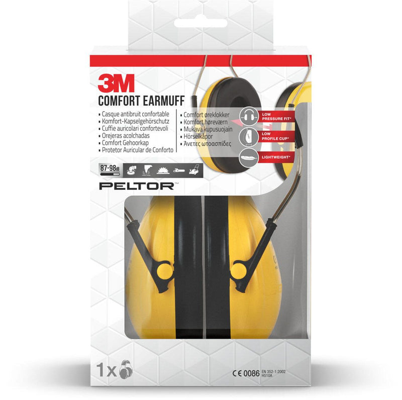 3M Peltor™ Optime™ I Kapselgehörschutz 26 dB gelb