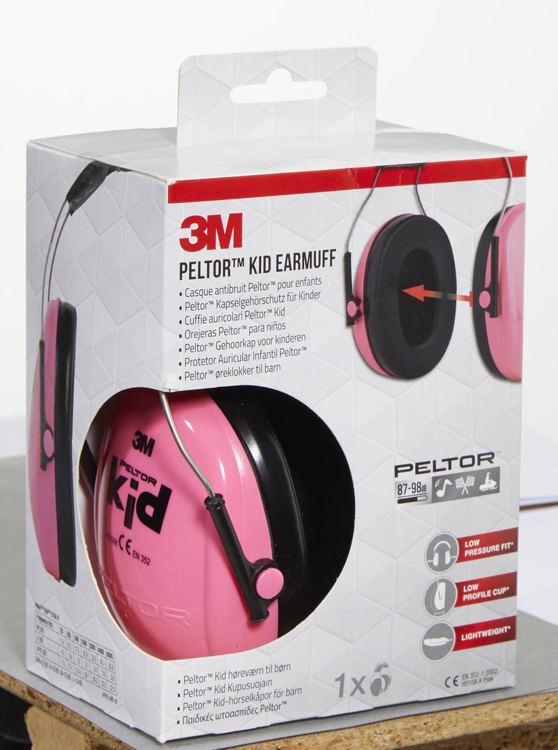 3M Peltor™ Kid Kinder-Kapselgehörschutz 27 dB pink