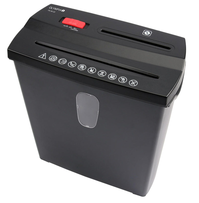 OLYMPIA PS38CD Aktenvernichter mit Streifenschnitt