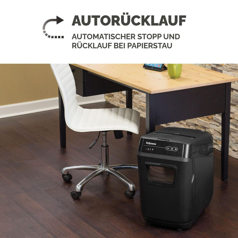 Fellowes Automax 150c Aktenvernichter mit Partikelschnitt