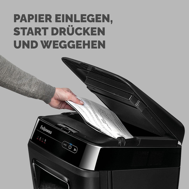 Fellowes Automax 150c Aktenvernichter mit Partikelschnitt