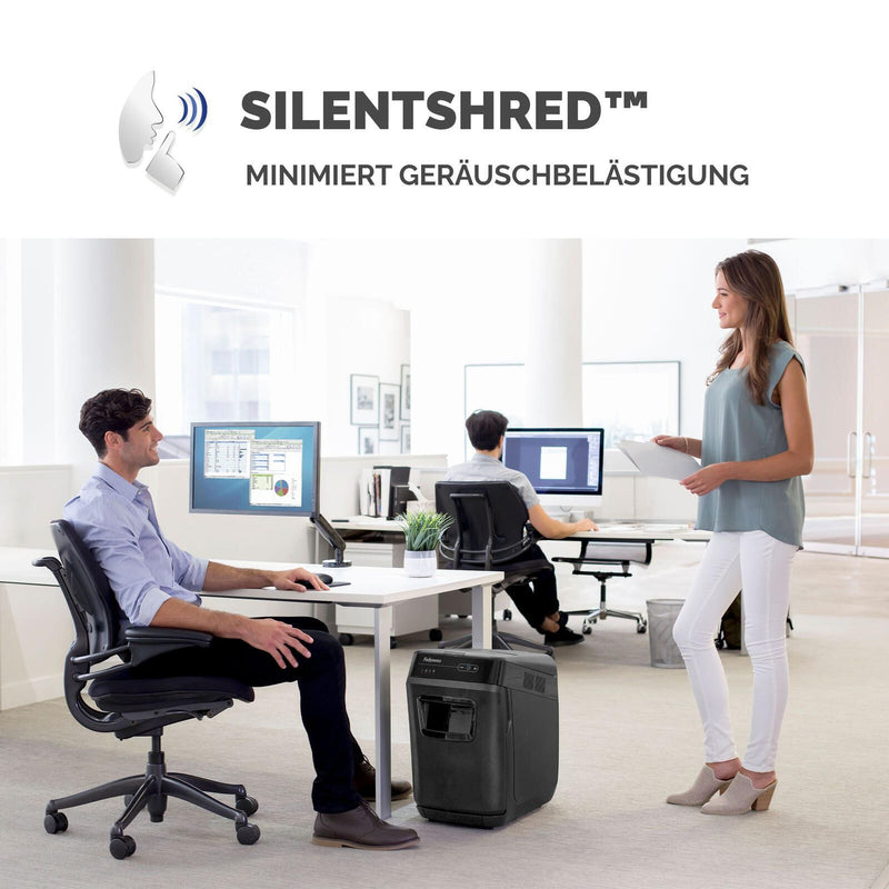 Fellowes Automax 150c Aktenvernichter mit Partikelschnitt