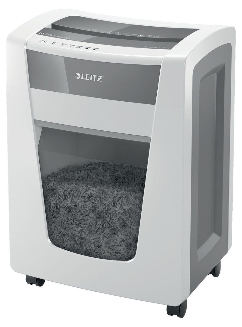 LEITZ IQ Office Pro Aktenvernichter mit Partikelschnitt