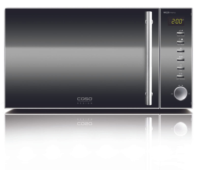 Caso Mikrowelle MG 20 menu silber
