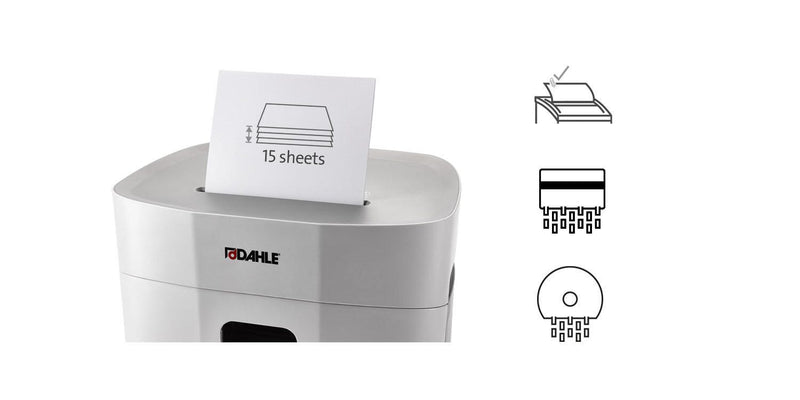 DAHLE PaperSAFE 380 Aktenvernichter mit Partikelschnitt
