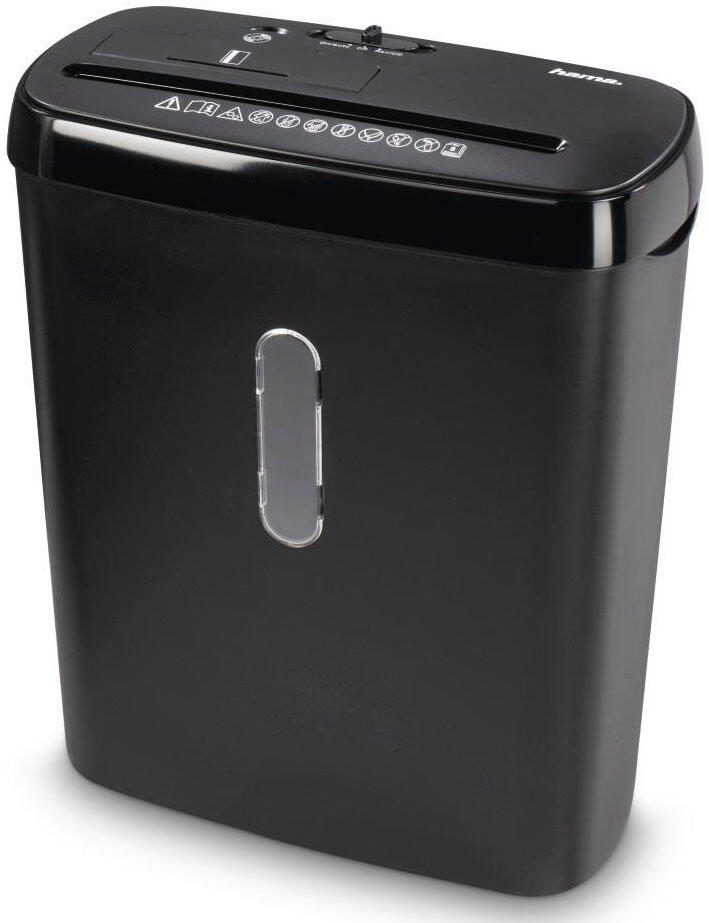 Hama Basic S8CD Aktenvernichter mit Streifenschnitt