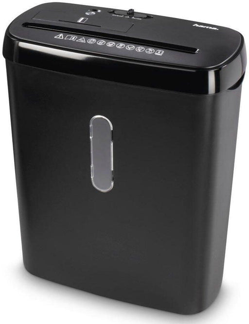 Hama Basic S8CD Aktenvernichter mit Streifenschnitt