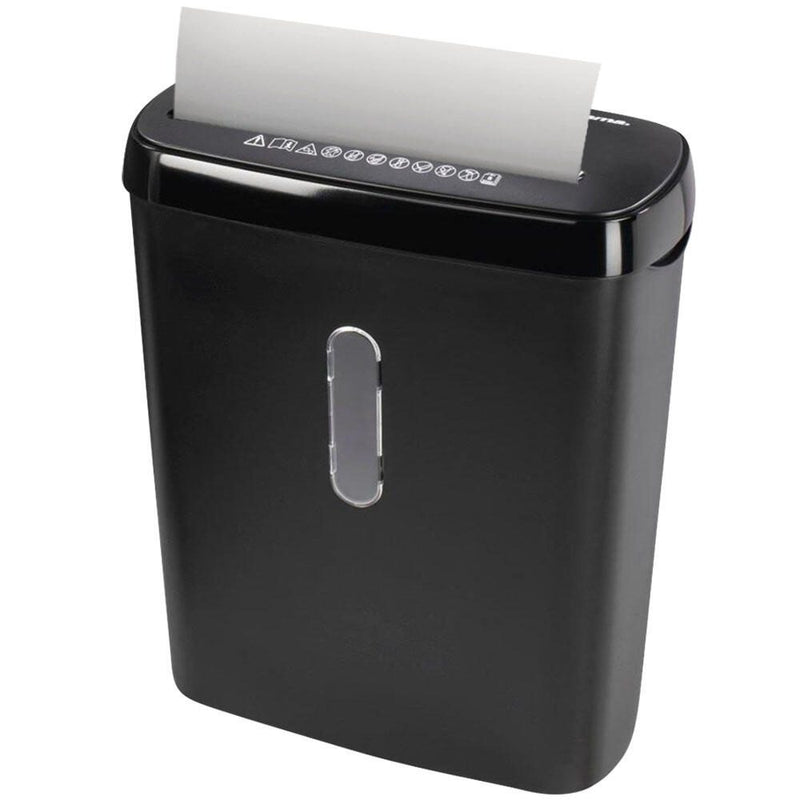 Hama Basic S8CD Aktenvernichter mit Streifenschnitt