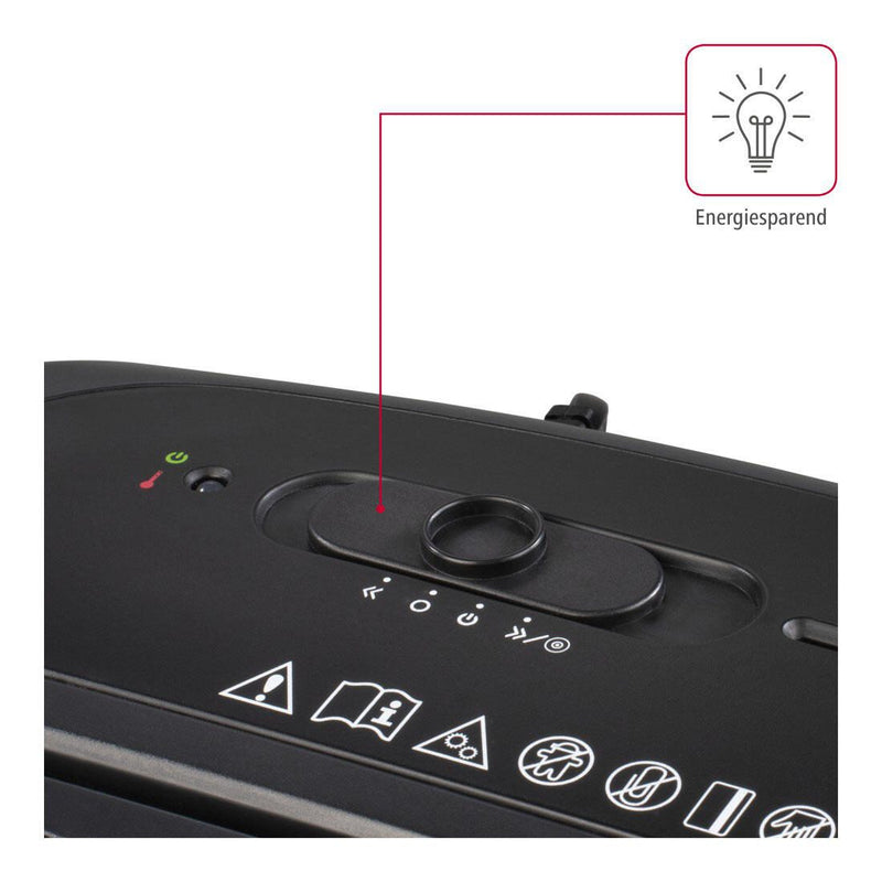 Hama Home X12CD Aktenvernichter mit Partikelschnitt