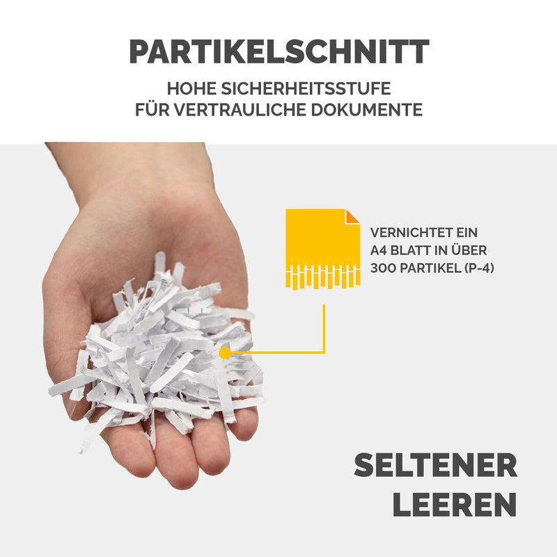 Fellowes Powershred LX85 Aktenvernichter mit Partikelschnitt