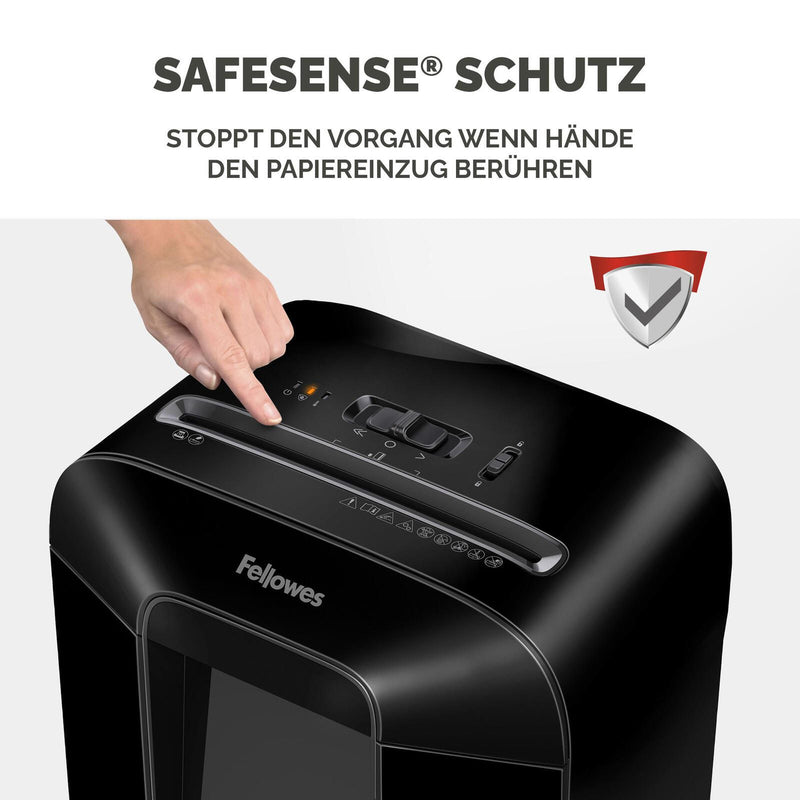Fellowes Powershred LX85 Aktenvernichter mit Partikelschnitt