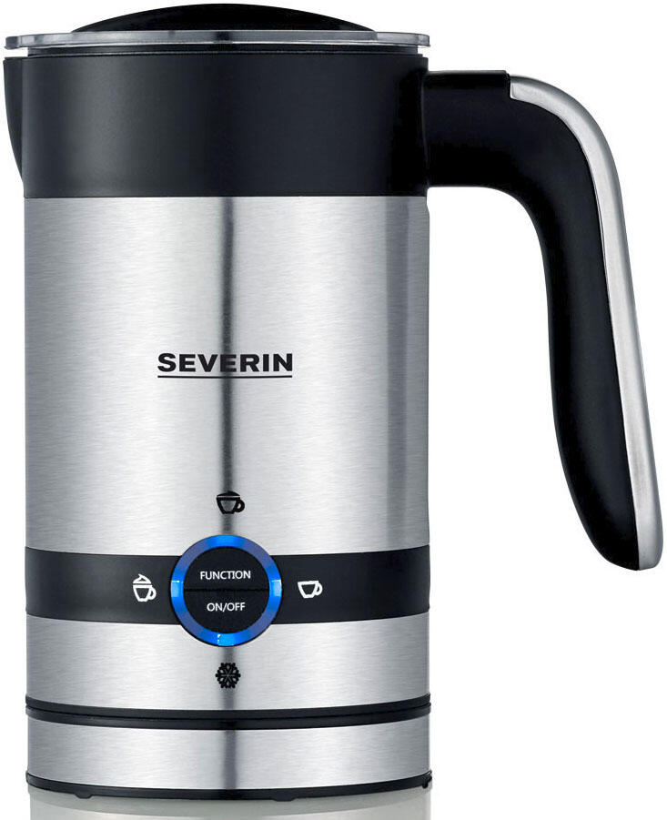 SEVERIN SM 3584 Milchaufschäumer schwarz/Edelstahl