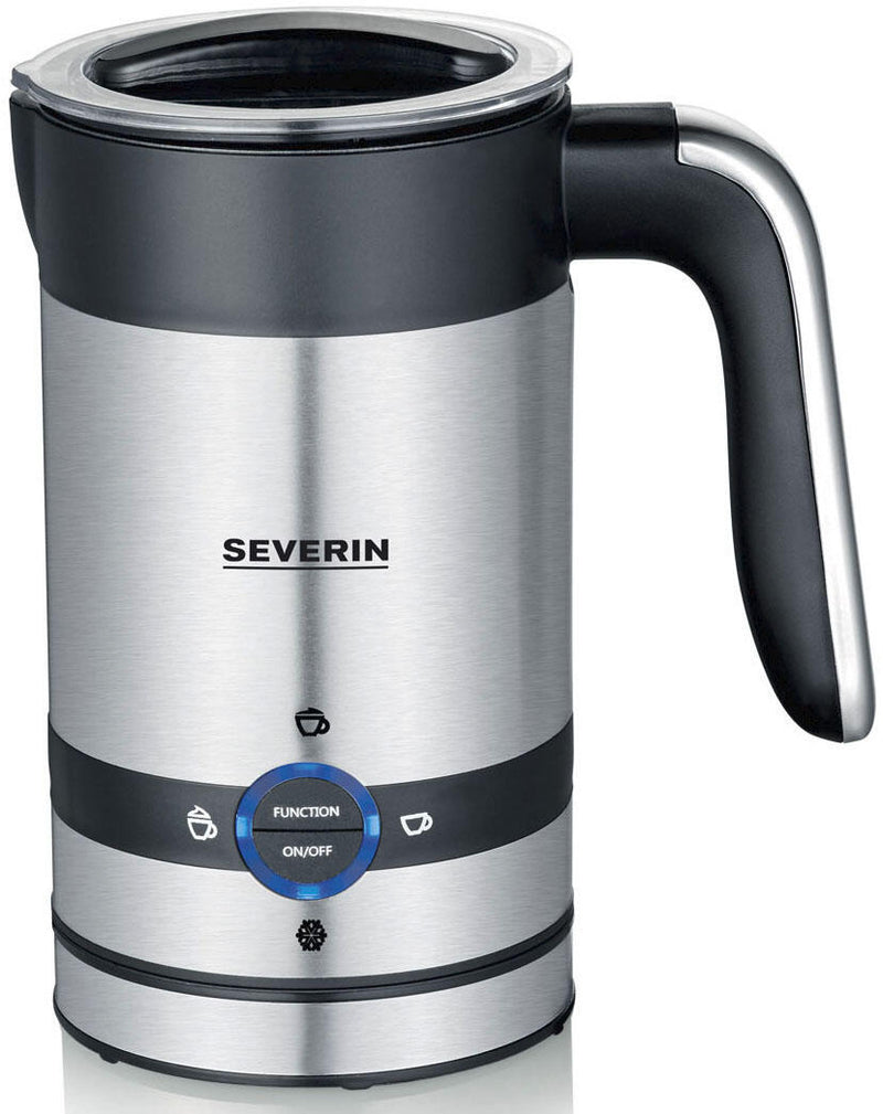 SEVERIN SM 3584 Milchaufschäumer schwarz/Edelstahl