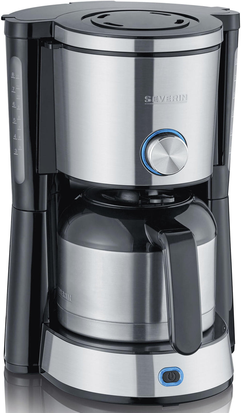 SEVERIN KA4845 Kaffeemaschine schwarz/Edelstahl