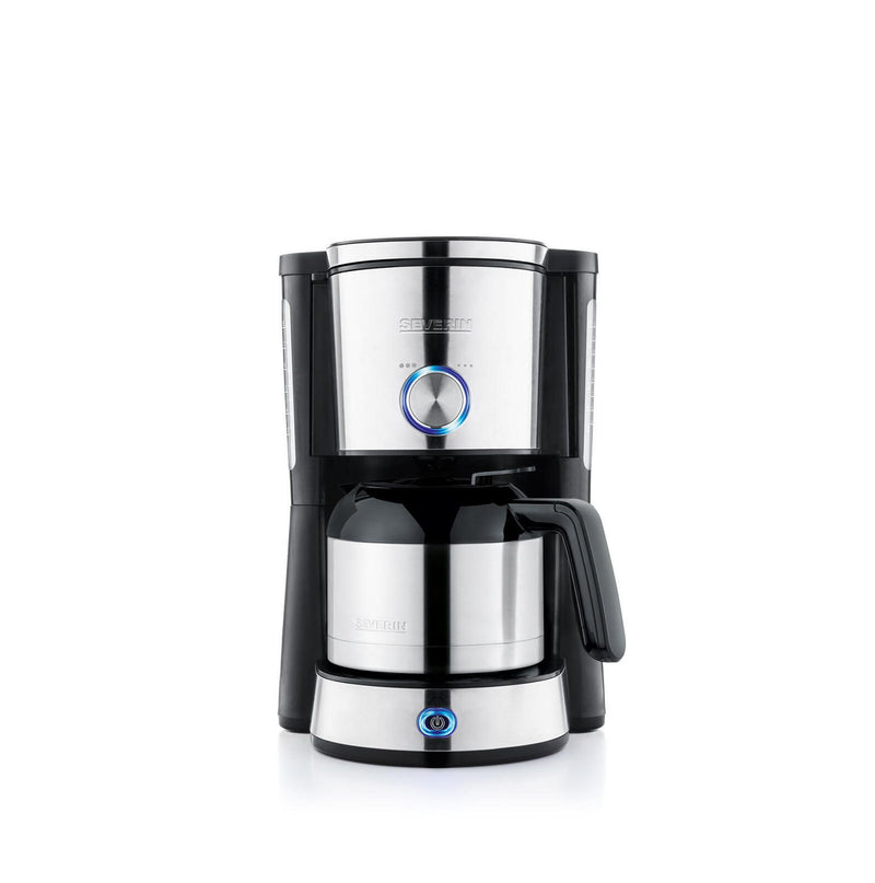 SEVERIN KA4845 Kaffeemaschine schwarz/Edelstahl