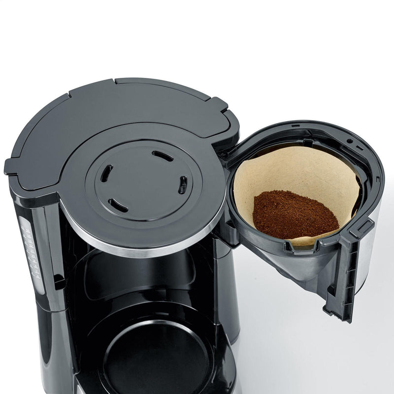 SEVERIN KA4845 Kaffeemaschine schwarz/Edelstahl