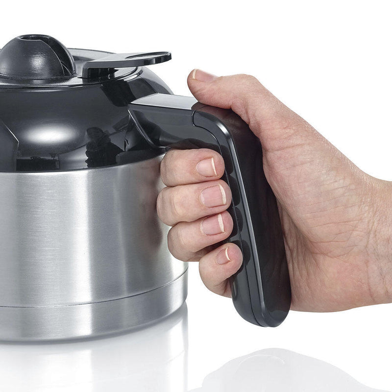 SEVERIN KA4845 Kaffeemaschine schwarz/Edelstahl