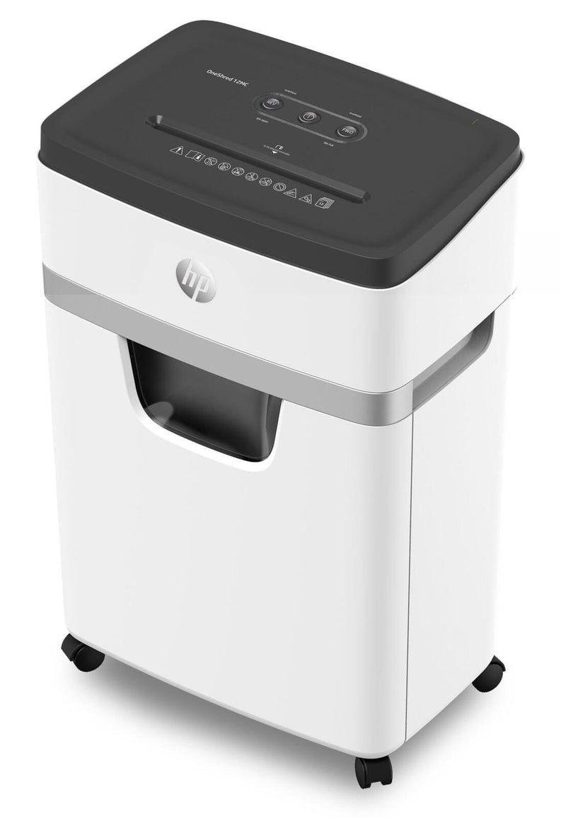 HP OneShred 12MC Aktenvernichter mit Partikelschnitt