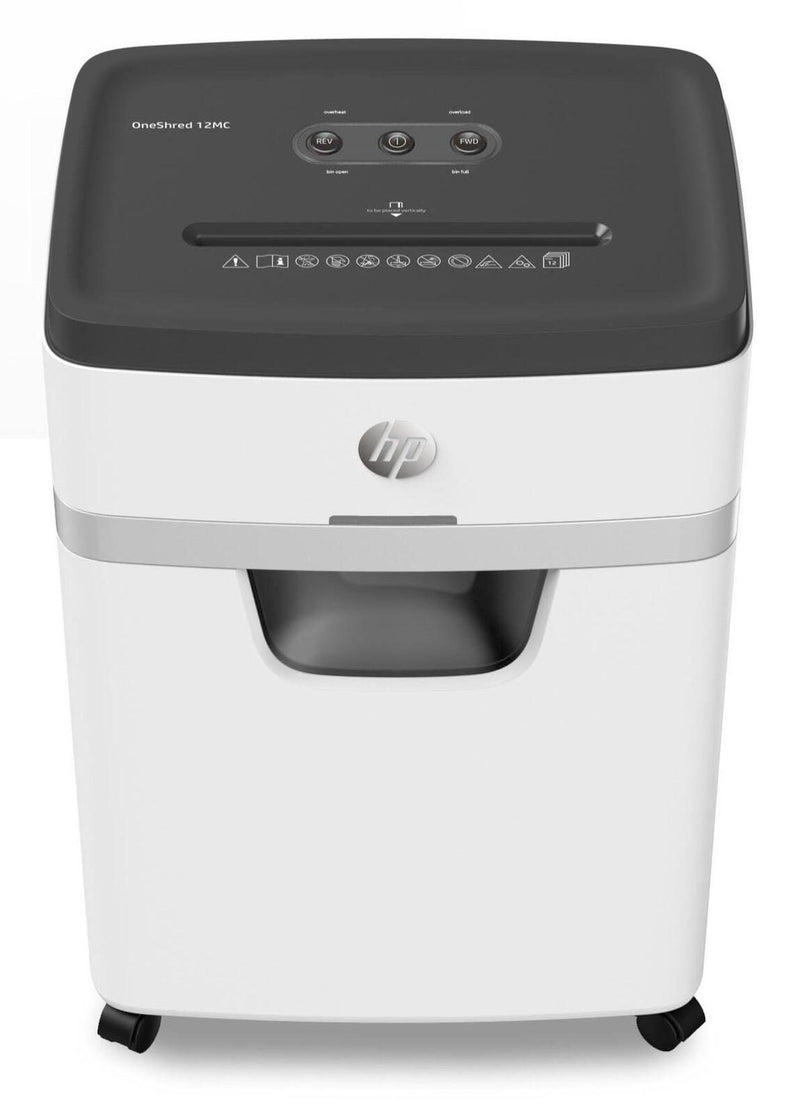 HP OneShred 12MC Aktenvernichter mit Partikelschnitt