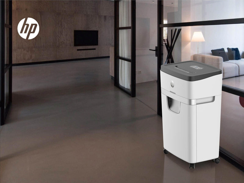 HP OneShred 12MC Aktenvernichter mit Partikelschnitt