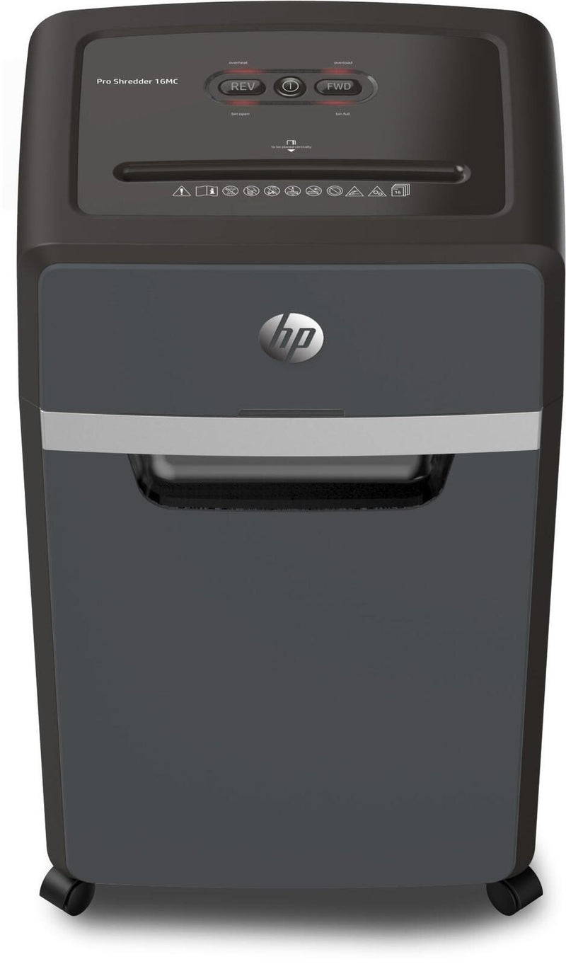 HP Pro Shredder 16MC Aktenvernichter mit Partikelschnitt