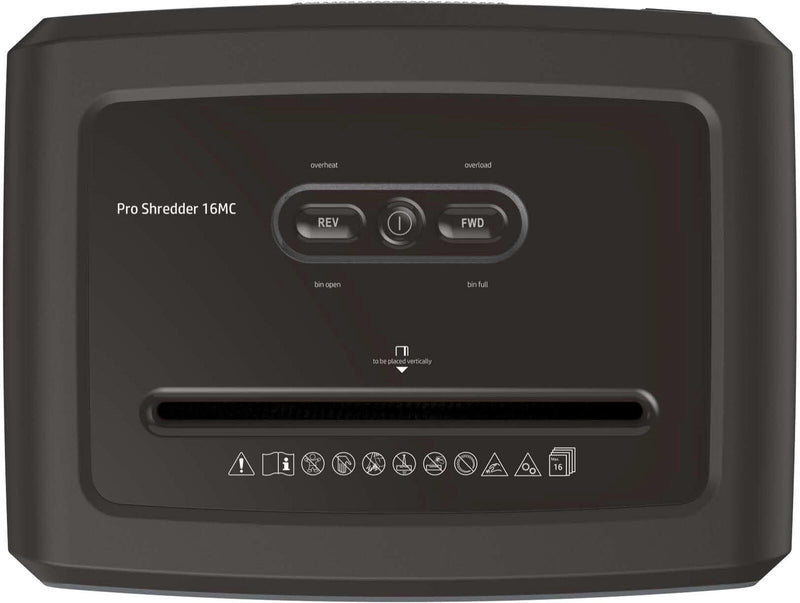 HP Pro Shredder 16MC Aktenvernichter mit Partikelschnitt
