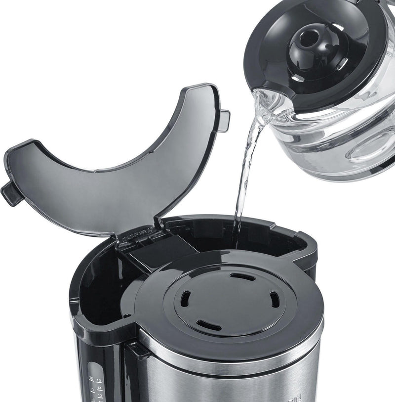 SEVERIN KA4825 Kaffeemaschine schwarz/Edelstahl