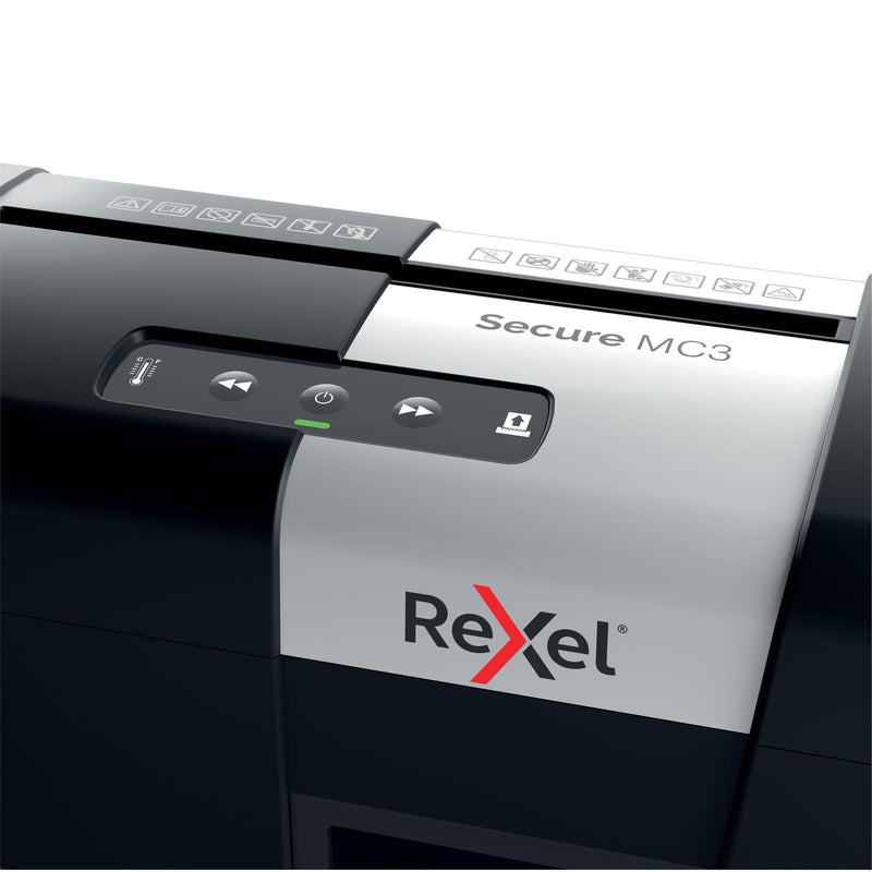 Rexel Secure MC3 Aktenvernichter mit Partikelschnitt
