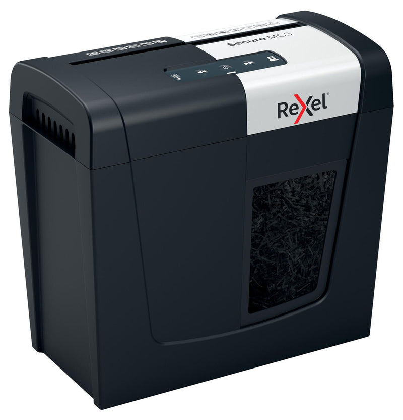 Rexel Secure MC3 Aktenvernichter mit Partikelschnitt