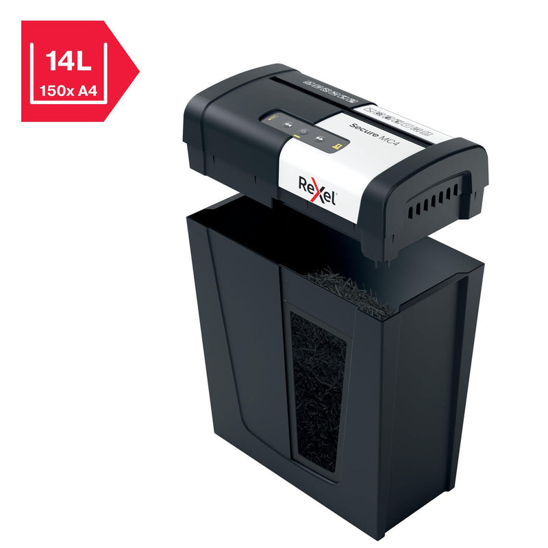 Rexel Secure MC4 Aktenvernichter mit Partikelschnitt