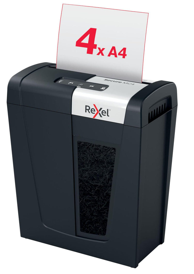 Rexel Secure MC4 Aktenvernichter mit Partikelschnitt