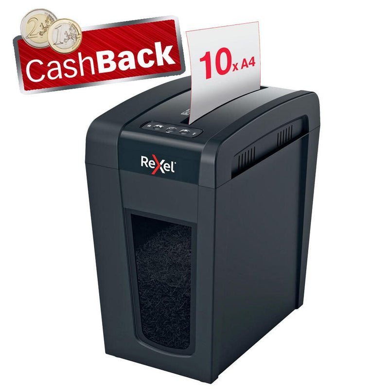 Rexel Secure X10-SL Aktenvernichter mit Partikelschnitt