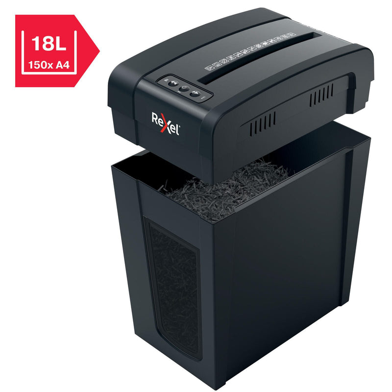 Rexel Secure X10-SL Aktenvernichter mit Partikelschnitt