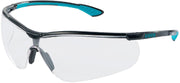 uvex Schutzbrille sportstyle 9193 schwarz, blau