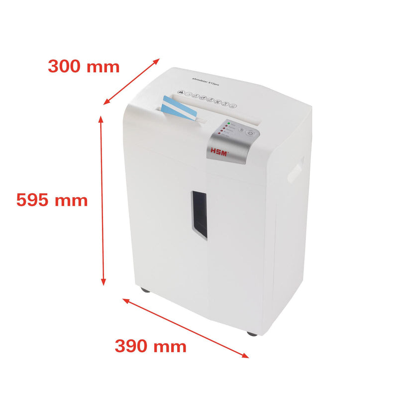 HSM Aktenvernichter shredstar X12pro - Sicherheitsstufe 5 - Partikelschnitt - 2 x 15 mm - 12 Blatt