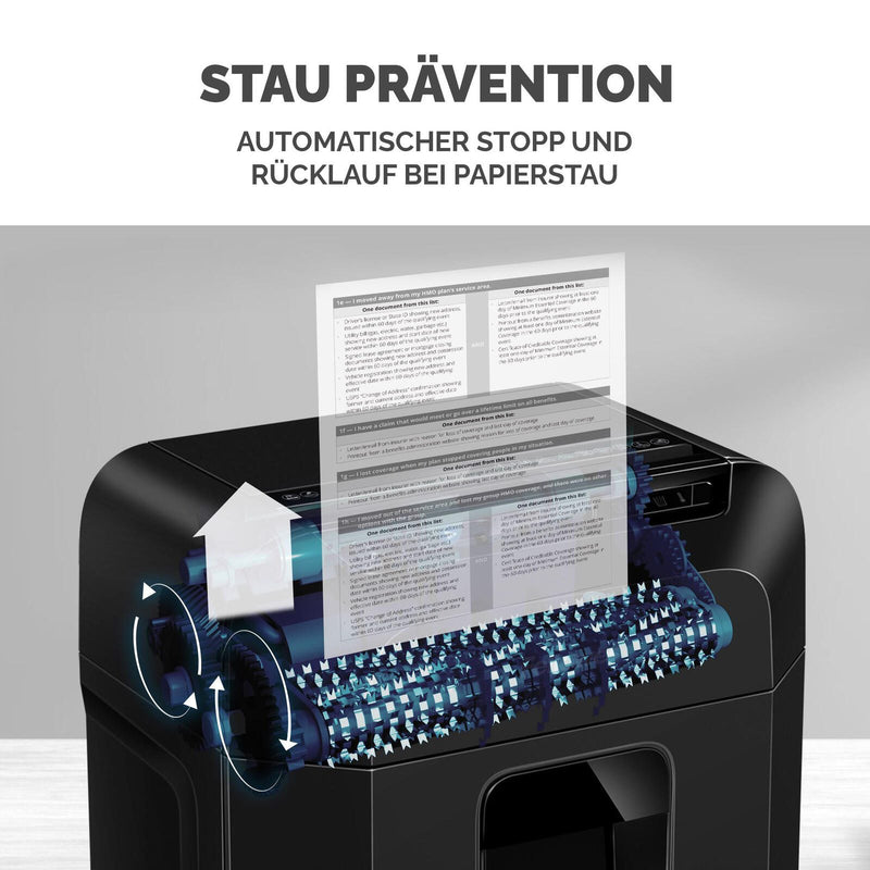 Fellowes Automax 90M Aktenvernichter mit Partikelschnitt