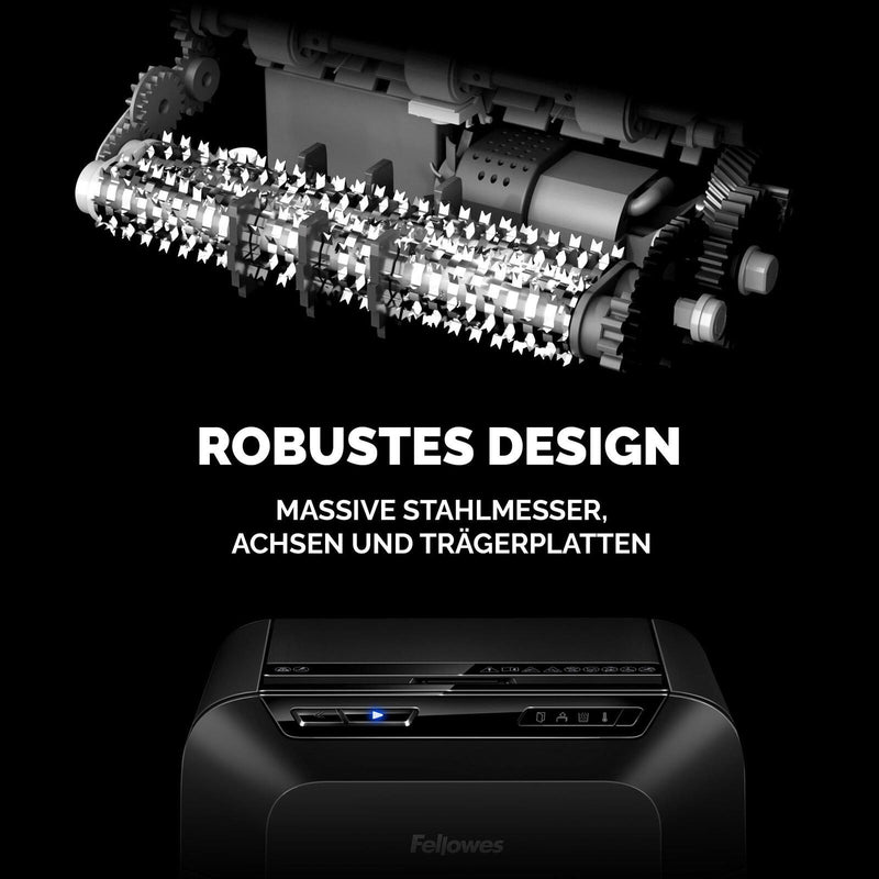 Fellowes Automax 90M Aktenvernichter mit Partikelschnitt